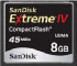 Sandisk Extreme IV CompactFlash 8 Gb (PIXPN464748)