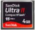 Sandisk Ultra II CompactFlash 4 Gb (PIXPN914647)